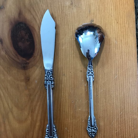 Oneida Heirloom "Rembrandt" Serving Set 7 Pieces - Picture 10 of 10